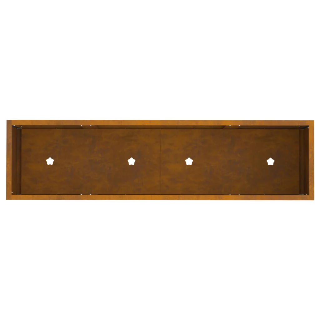 Fioriera da Giardino Rialzata 100x26x82 cm Acciaio Resistente - Image 8