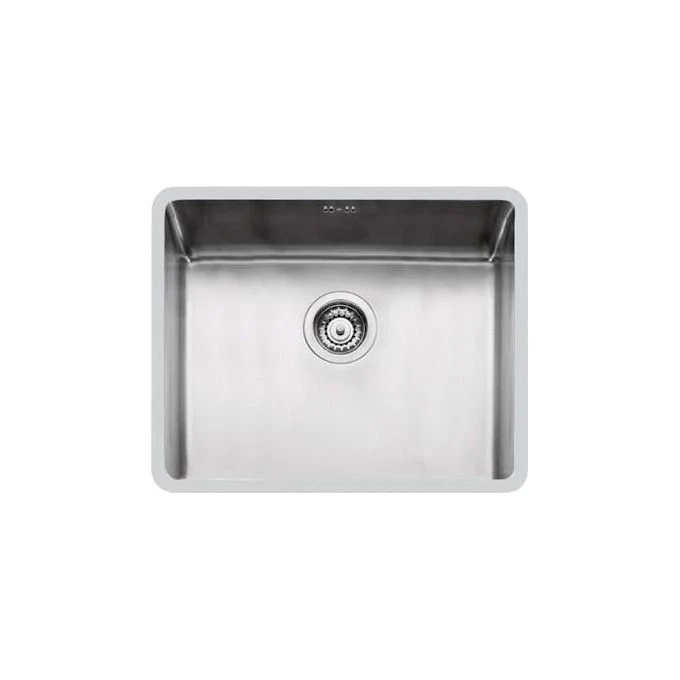 Foster 2155850 KE R15 Lavello Sottotop 1 vasca 50x40 cm acciaio inox AISI 304 colore Spazzolato