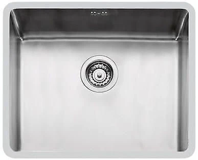 Foster 2155850 KE R15 Lavello Sottotop 1 vasca 50x40 cm acciaio inox AISI 304 colore Spazzolato - Image 3