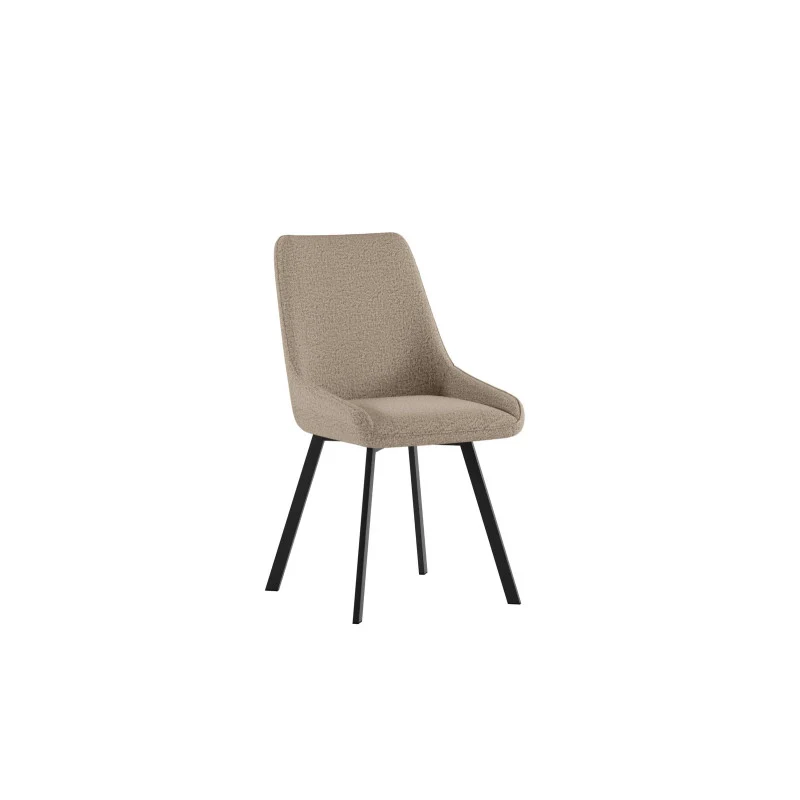 Set di 4 Sedie in Microfibra Fox 48cm X 60cm H 87cm Stones - Image 5