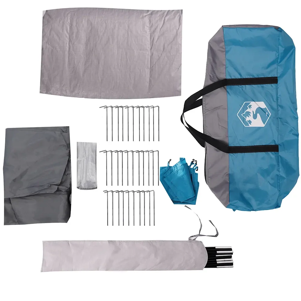 Frangivento da Campeggio Blu 366x152x152 cm Impermeabile - Image 10