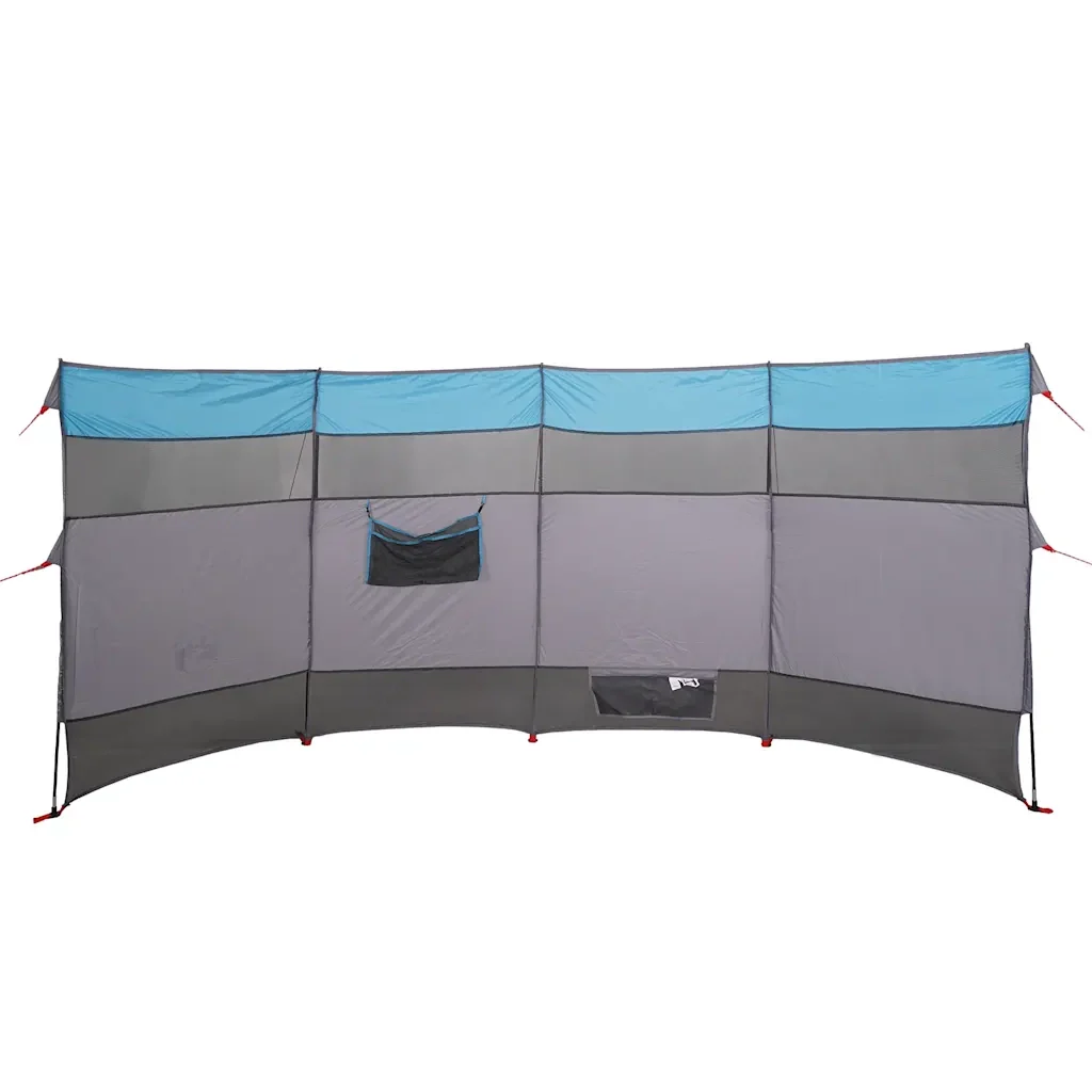 Frangivento da Campeggio Blu 366x152x152 cm Impermeabile - Image 4