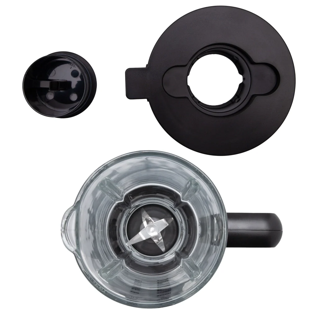 Frullatore da cucina con caraffa vetro 1800ml, 3 programmi automatici, lame acciaio inox 6 lame 1200W - SOGO - Image 5