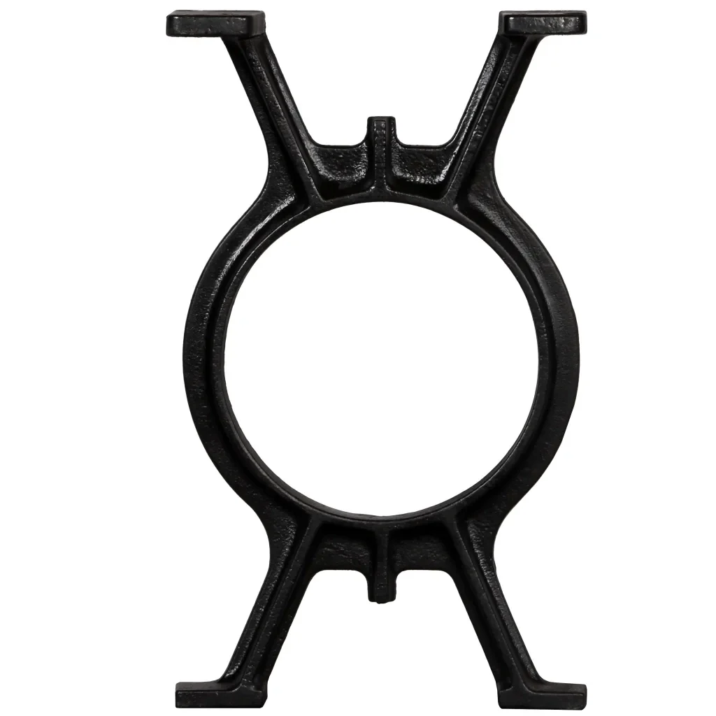Gambe per Panca 2 pz a Forma di O in Ghisa 245428 - Image 5
