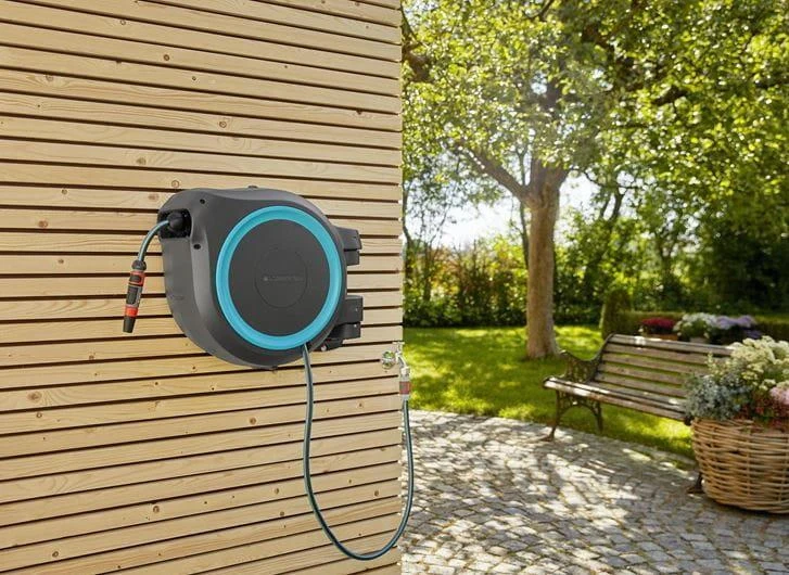Gardena Avvolgitubo a Parete Automatico RollUp M-L con Tubo da 25m - Image 4