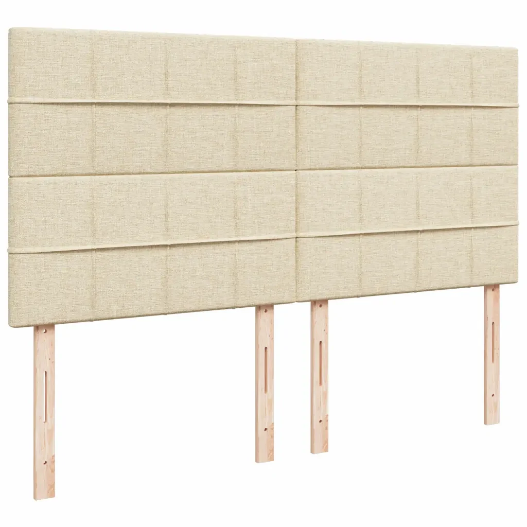 Giroletto a Molle con Materasso Crema 200x200 cm in Tessuto - Image 7