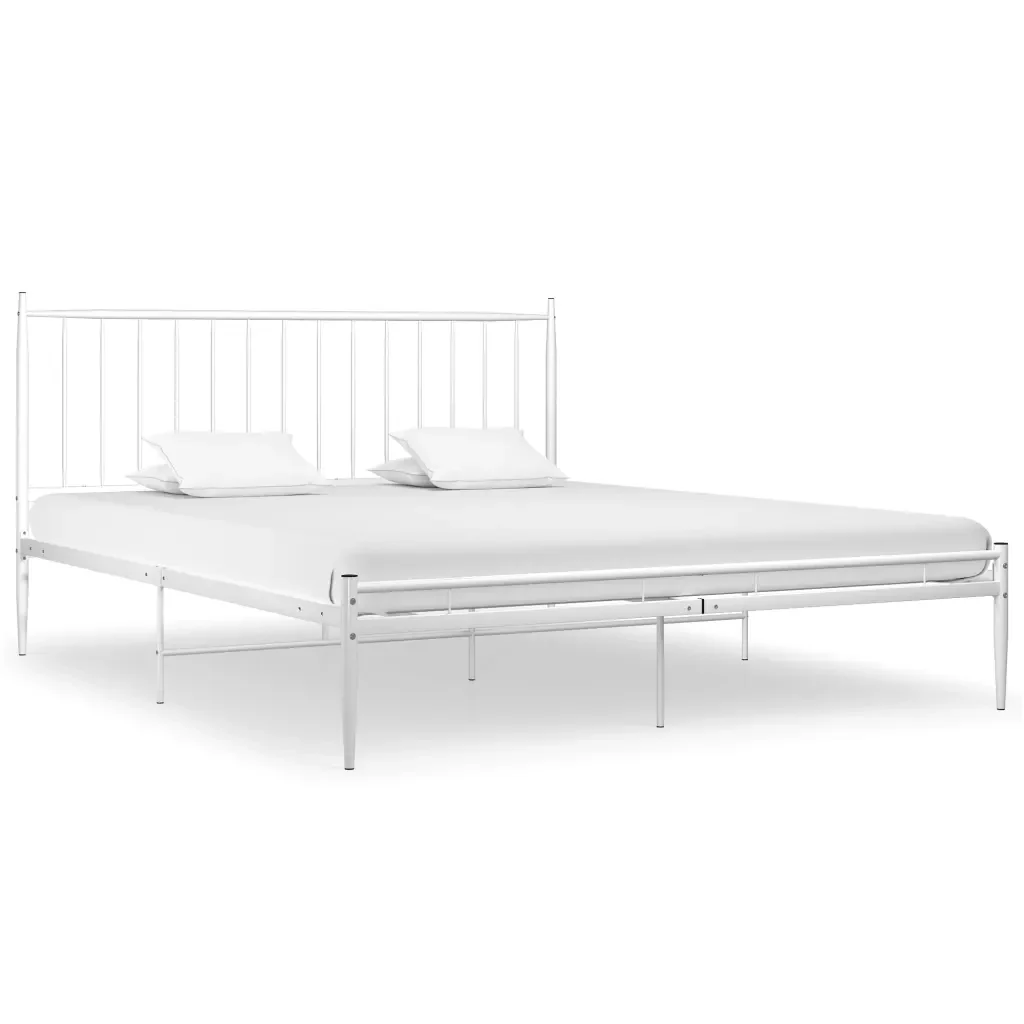 Giroletto Bianco in Metallo 180x200 cm 325025 - Image 2