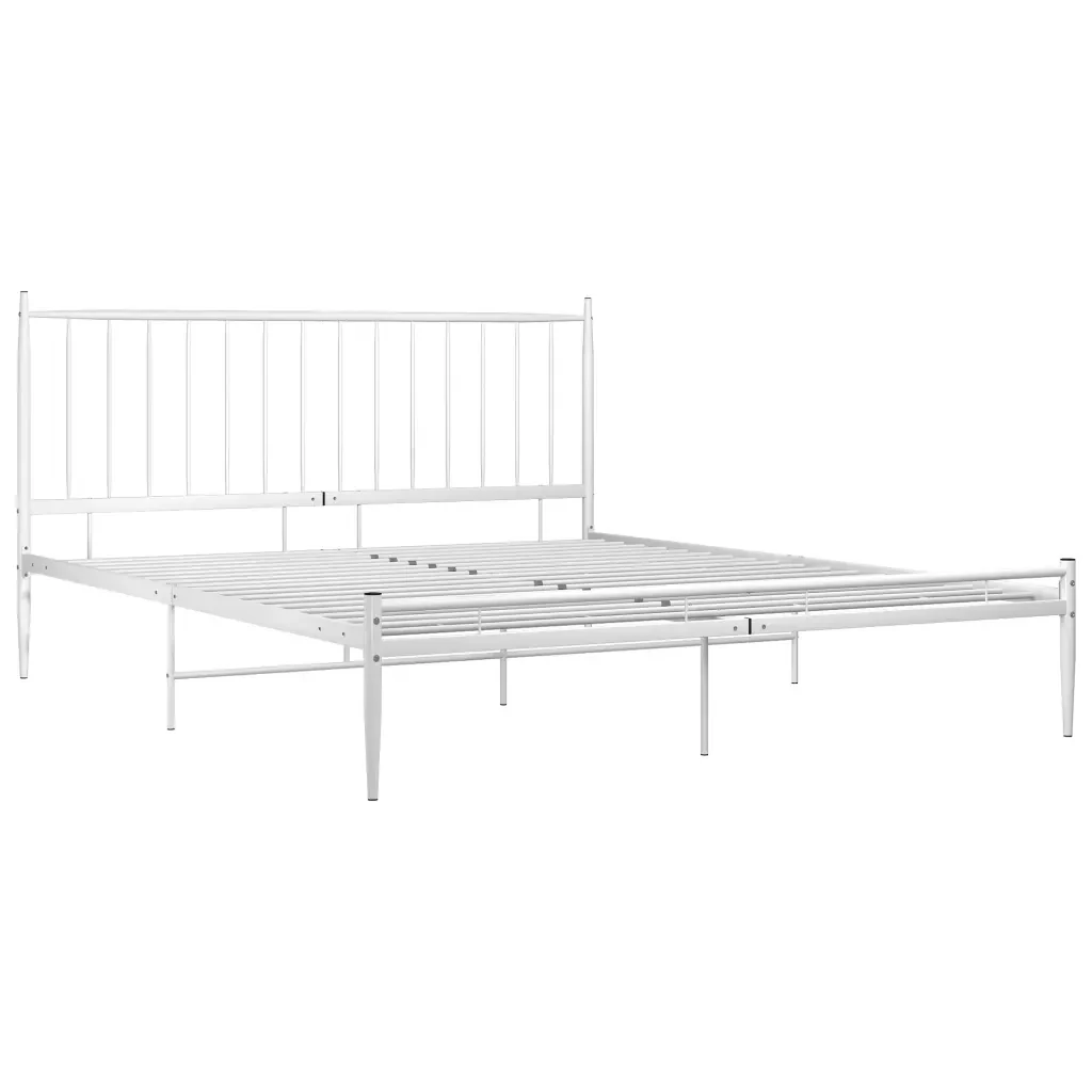 Giroletto Bianco in Metallo 180x200 cm 325025 - Image 3