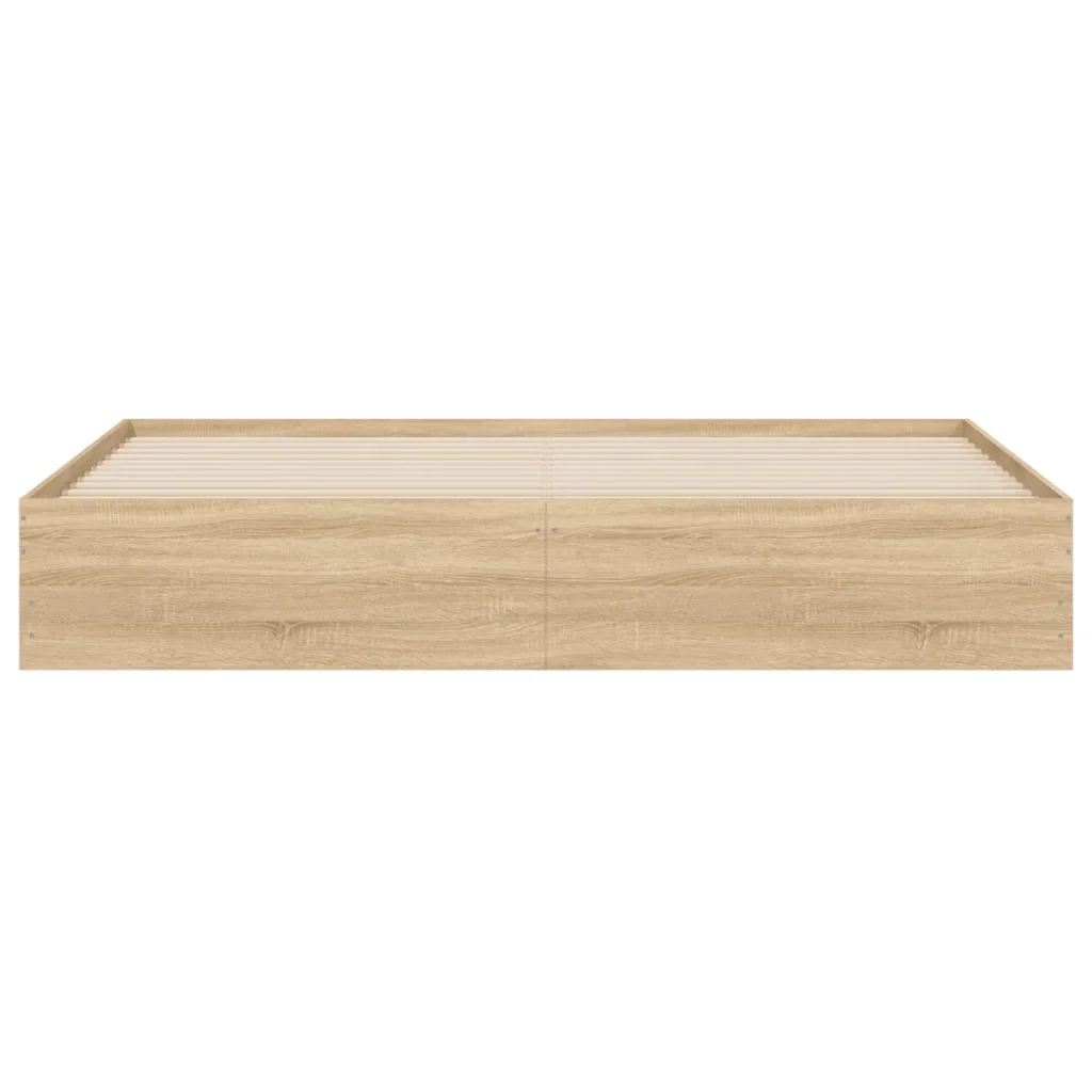 Giroletto Cassetti Rovere Sonoma 200x200 cm Legno Multistrato - Image 5