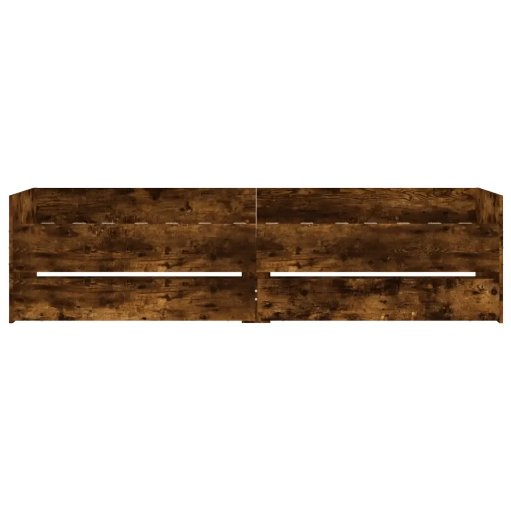 Giroletto con Cassetti Rovere Fumo 90x190 cm - Image 4