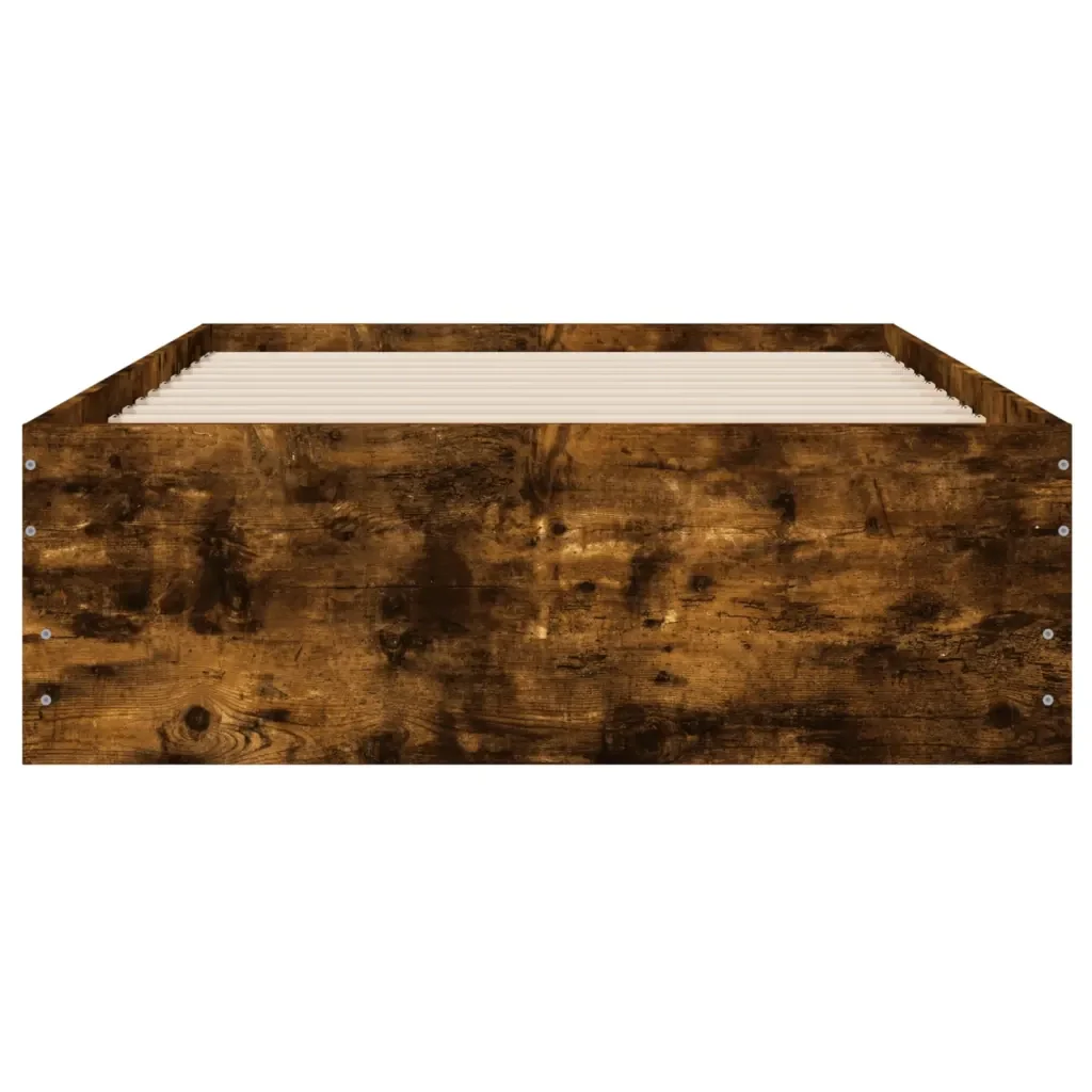 Giroletto con Cassetti Rovere Fumo 90x200 cm Legno Multistrato - Image 5