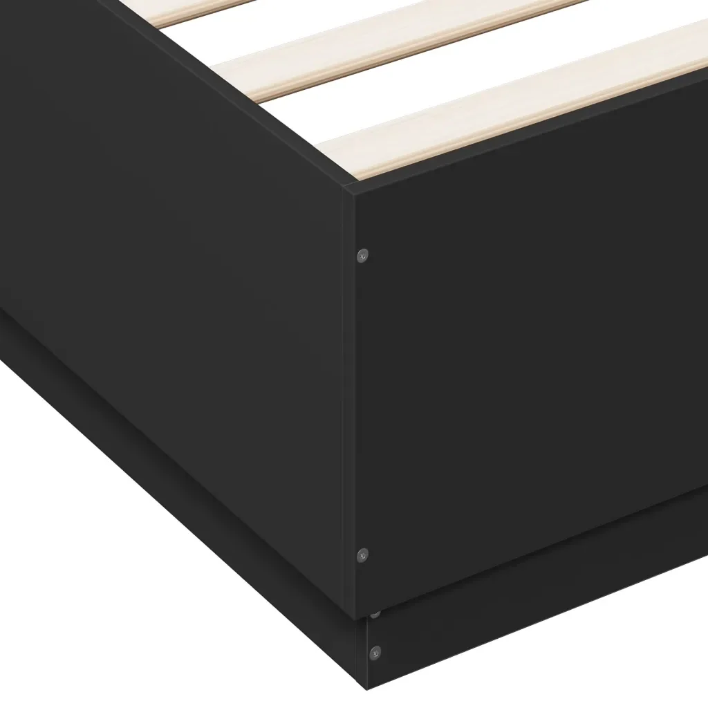 Giroletto Nero 120x200 cm in Legno Multistrato 3209710 - Image 7