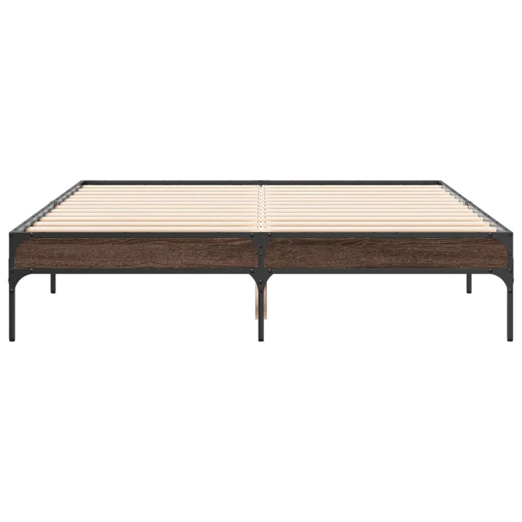 Giroletto Rovere Marrone 120x190cm in Legno Multistrato Metallo - Image 4