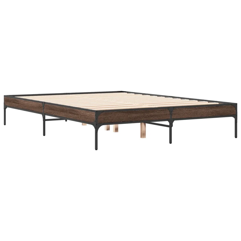 Giroletto Rovere Marrone 120x190cm in Legno Multistrato Metallo - Image 6