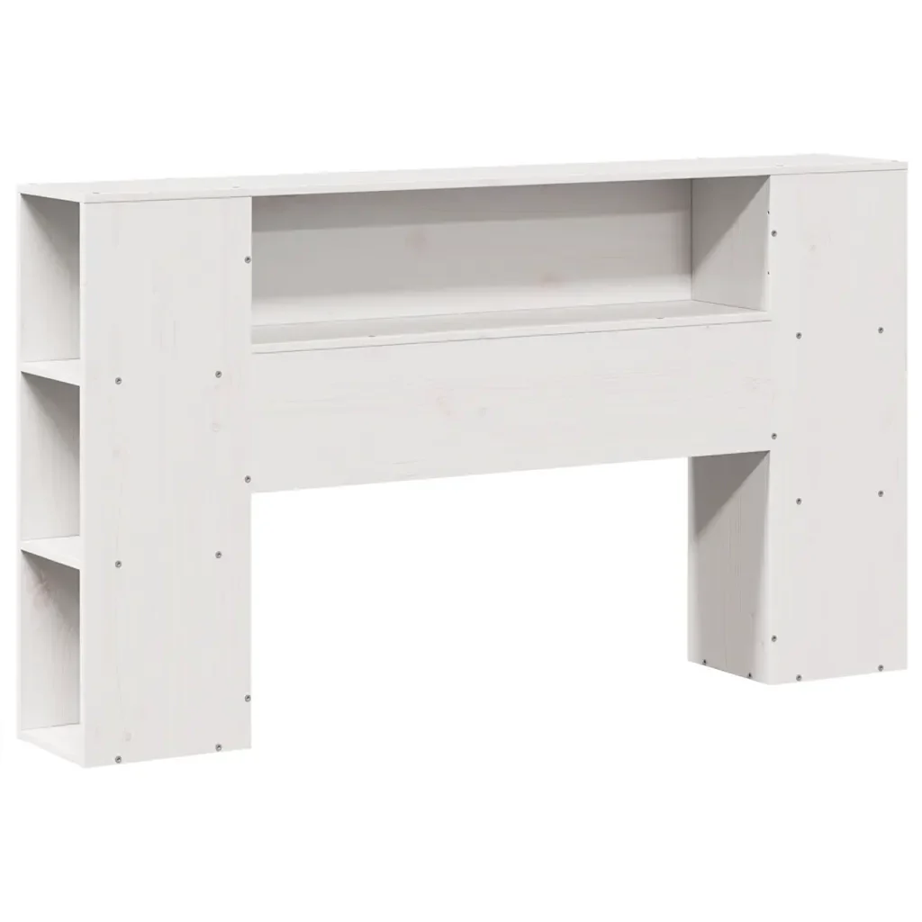 Giroletto senza Materasso Bianco 120x200 cm Legno Massello Pino - Image 6