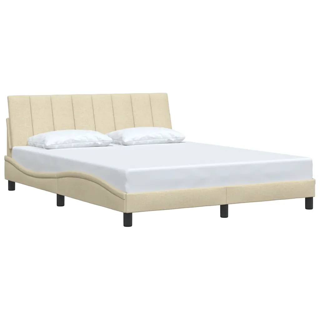 Giroletto senza Materasso Hanko Crema 160x200 cm in Tessuto 3310403 - Image 3