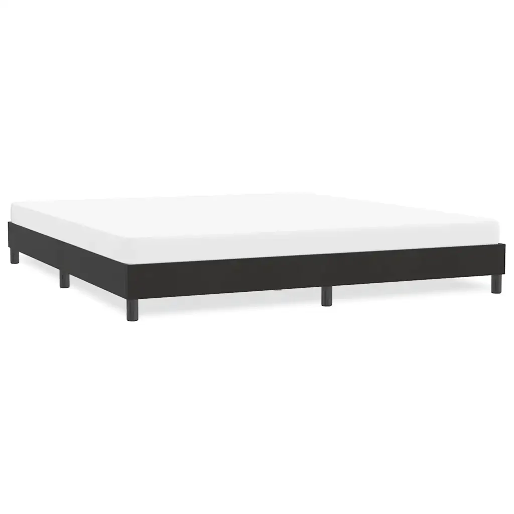 Giroletto senza Materasso Nero 180x220 cm in Velluto 4101417