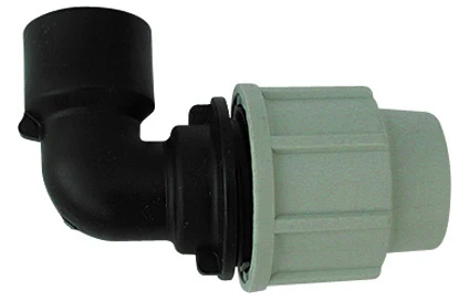 GOMITO A 90  ° FEMMINA PLASSON PER TUBO POLIETILENE- 3/4 x 25- PLASS- pezzi 1 - Image 2