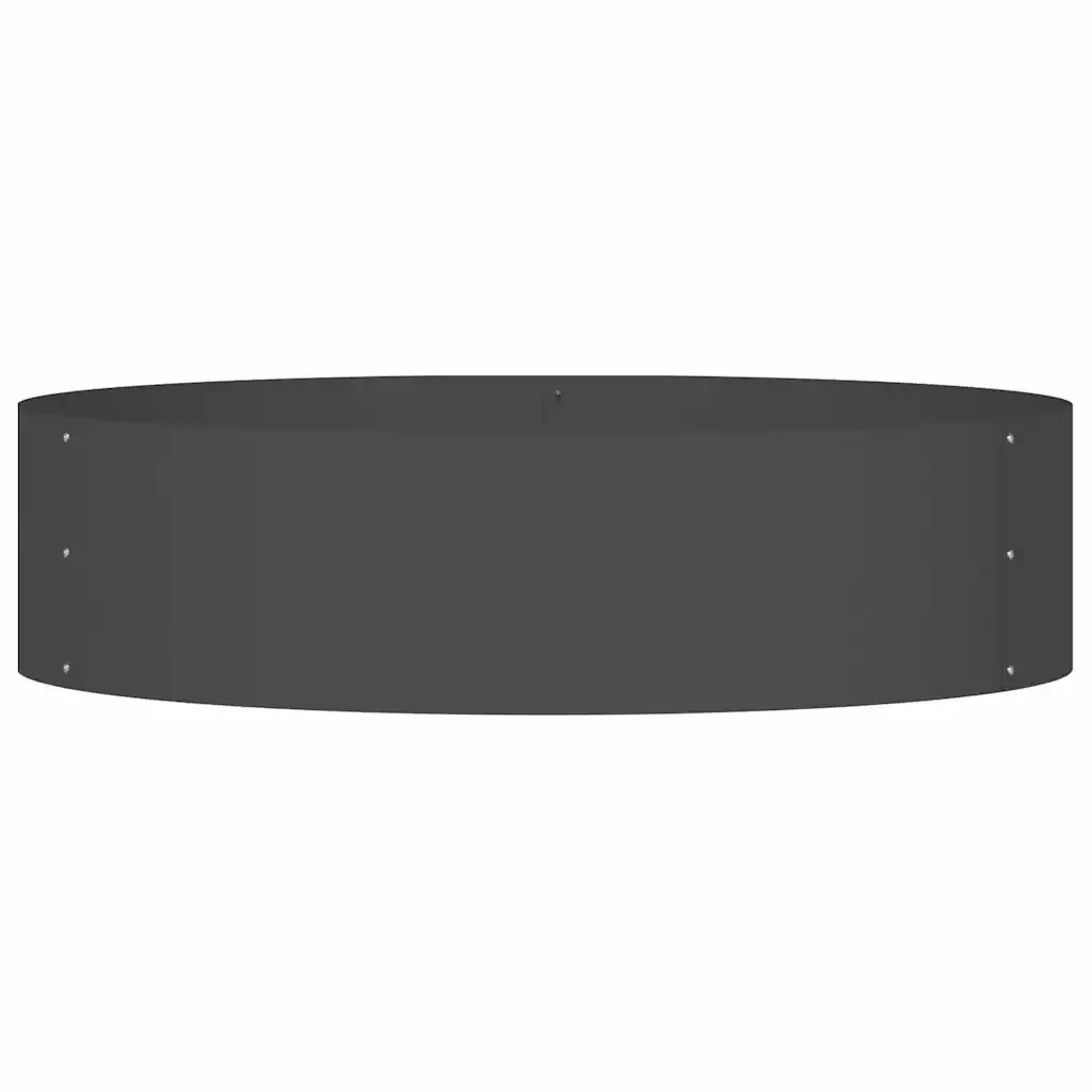 Anello per vaso Nero 80 x 80 x 20 cm Acciaio laminato a freddo 873620 - Image 5