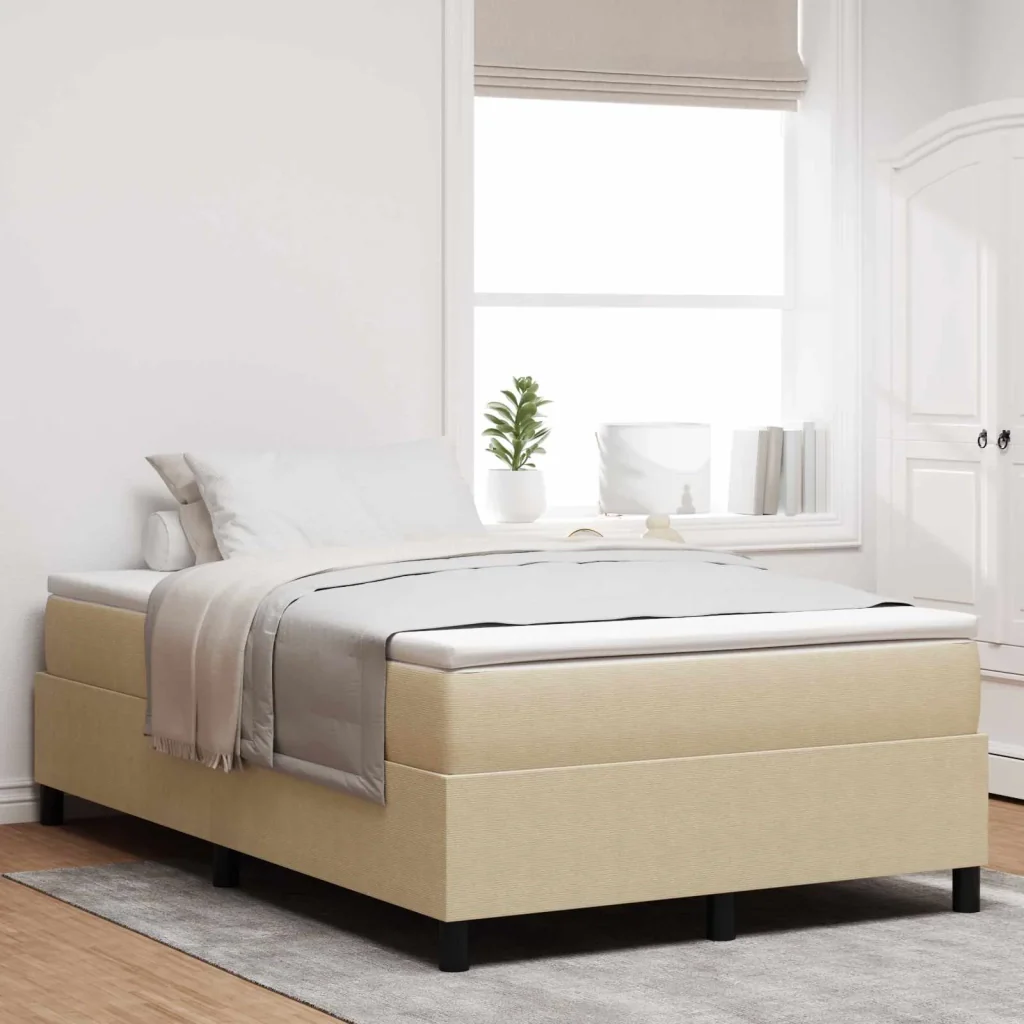 Struttura letto piattaforma Grigio Verde 120 x 200 cm 3337406