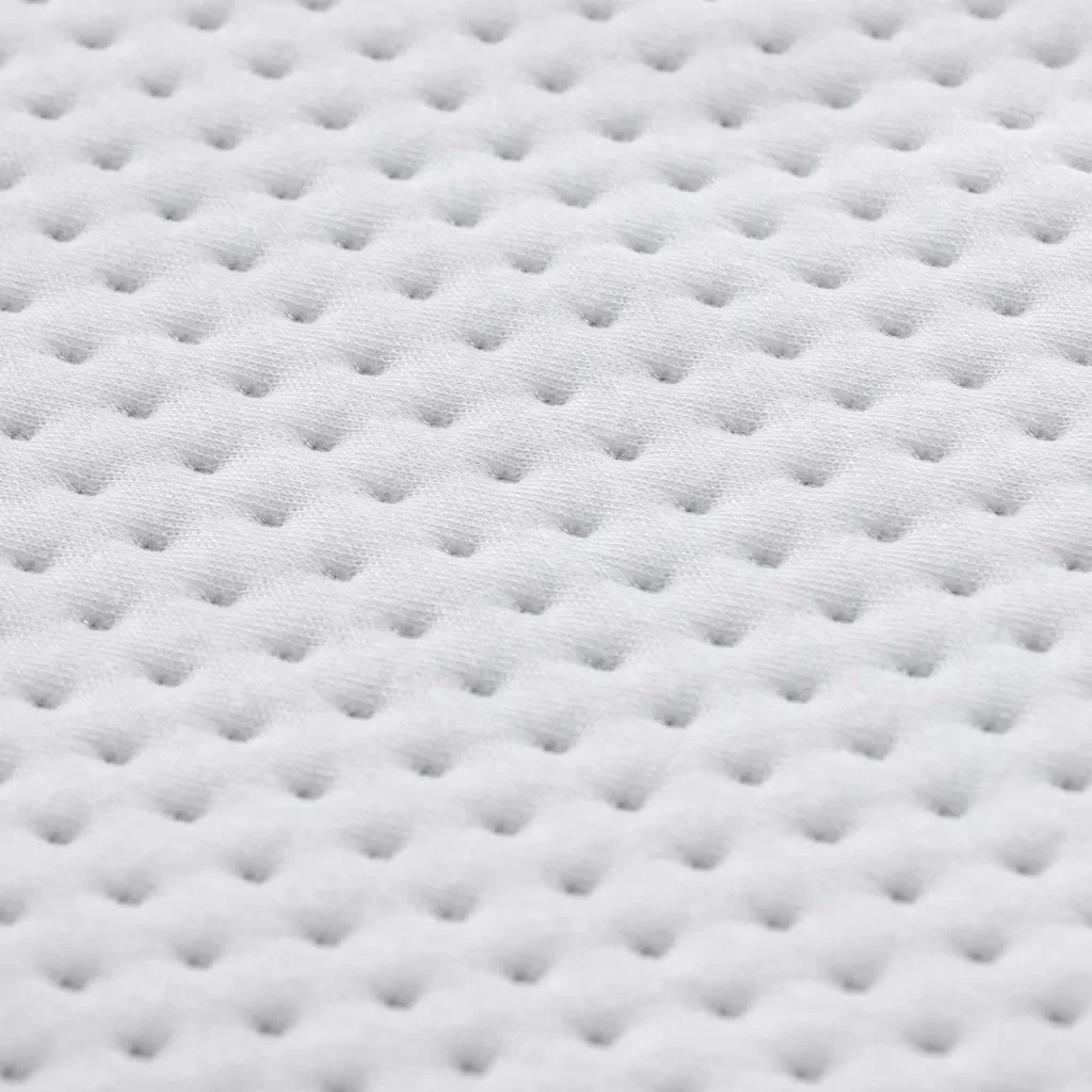 Topper per materasso Bianco 140 x 190 cm Tessuto Jacquard 4106193 - Image 10