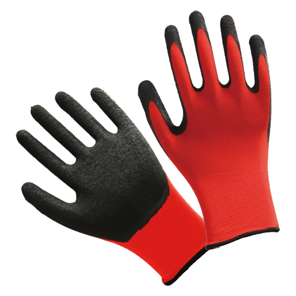 GUANTI POLIESTERE/LATTICE 13G Tg. 11  (XXL)- 12 coppia  - GRIFON SAFETY