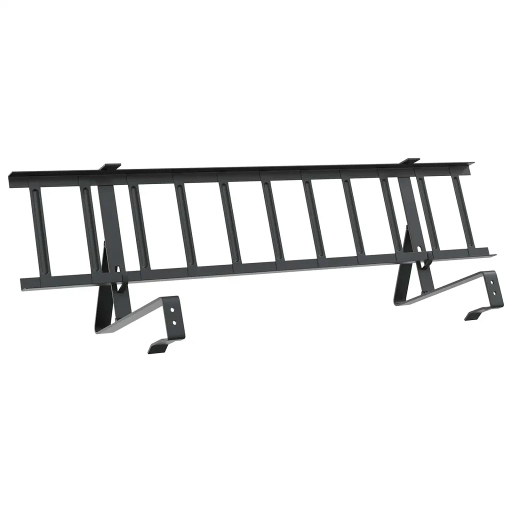 Guardia per neve sul tetto Nero 300 x 29,5 x 34,5 cm Acciaio 42028472 - Image 8