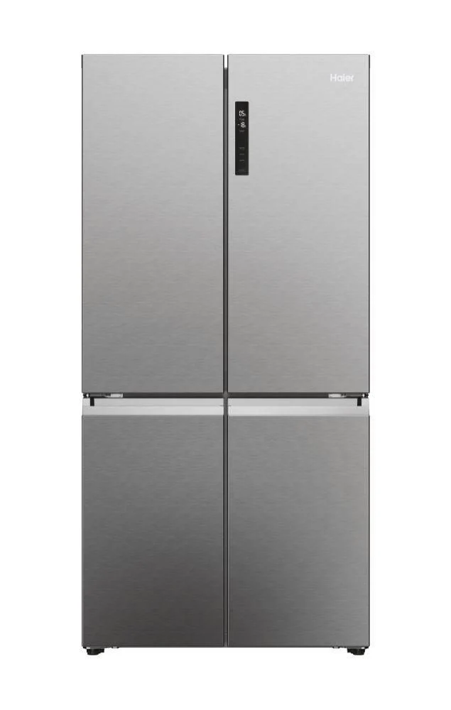 Haier HCR5919ENMP Cube 90 Serie 5 Frigorifero Americano 4 Porte 528 L 190 cm Classe E 38 dB Total No Frost Inverter colore Platino Inox - Image 3