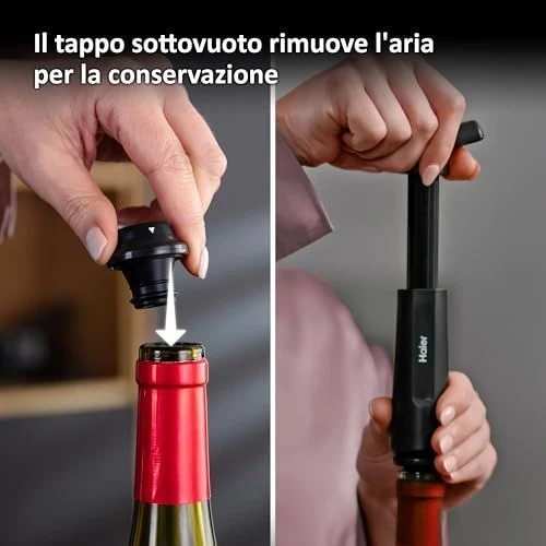 Haier HAWUKIT06 Apribottiglia di vino elettrico Nero - Image 6