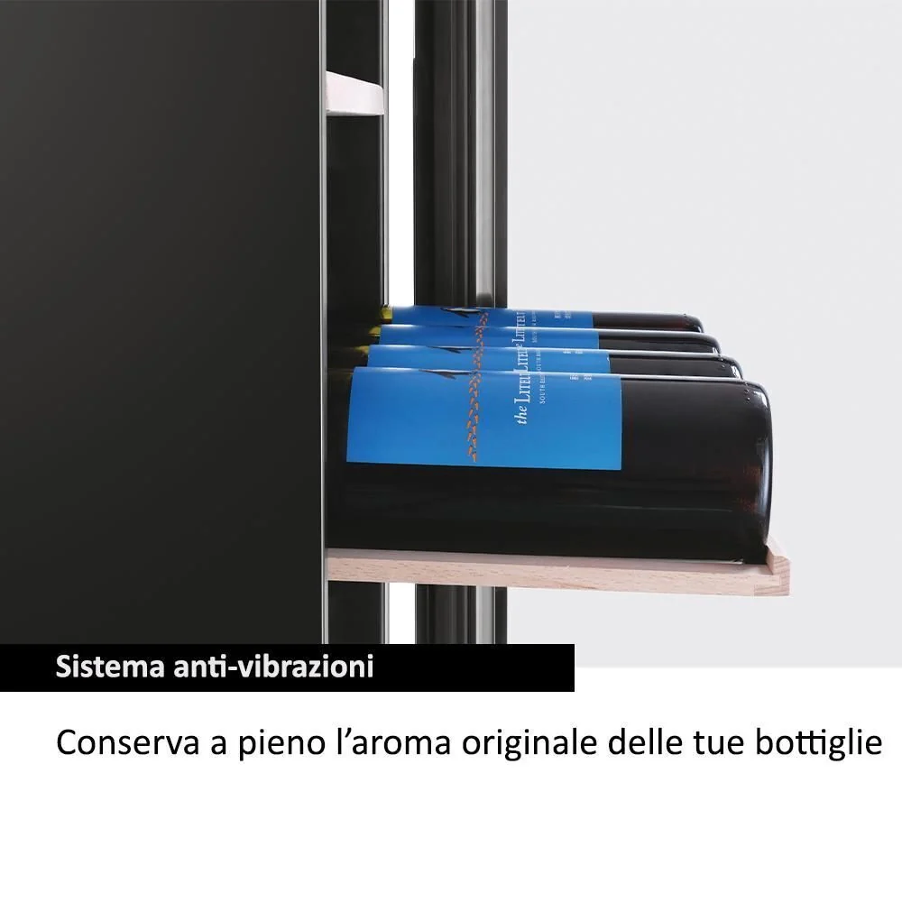 Haier Wine Bank 50 Serie 5 HWS79GDG Cantinetta vino con compressore Libera installazione Nero 79 bottiglia/bottiglie - Image 10