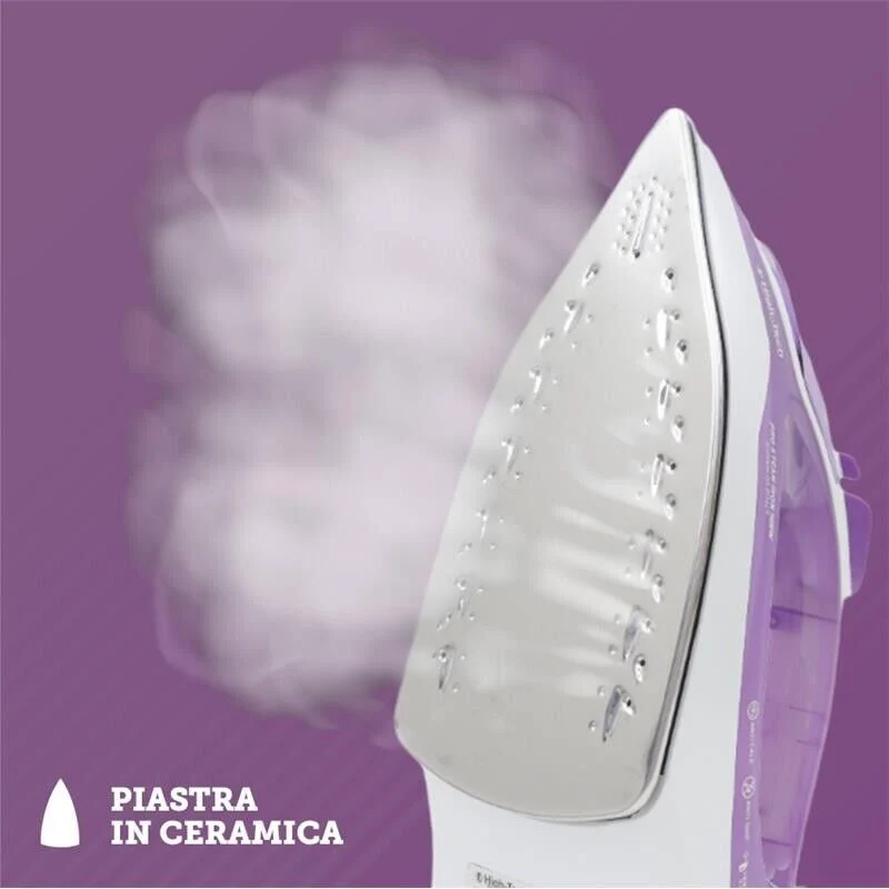 HIGH- TECH FERRO DA STIRO CON PIASTRA IN ACCIAIO 2000 W - Image 6