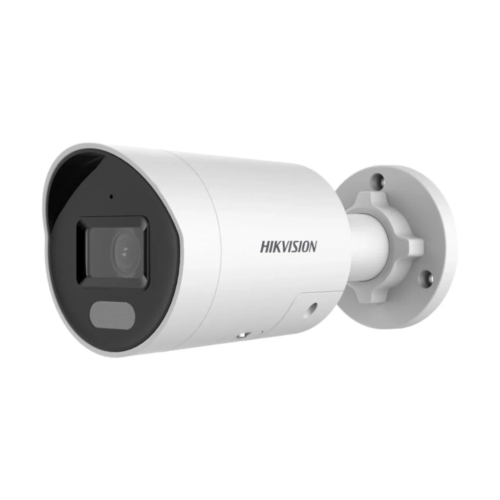 Hikvision 4Mp Smart Hybrid Light ColorVu Mini Bullet Ip PoE DS-2CD2047G2H-LIU/SL