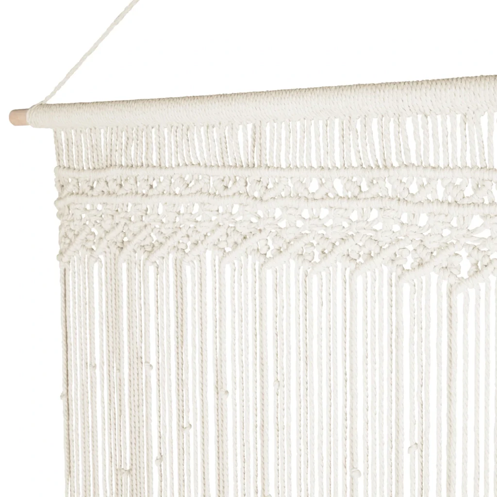 IDMarket - Tenda 90x200 cm in macramè bohémien - Image 3