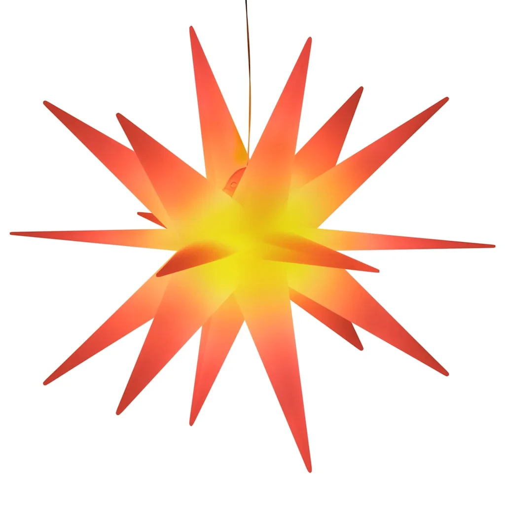 Luce di Natale con LED Pieghevole Rossa 57 cm 356187 - Image 2
