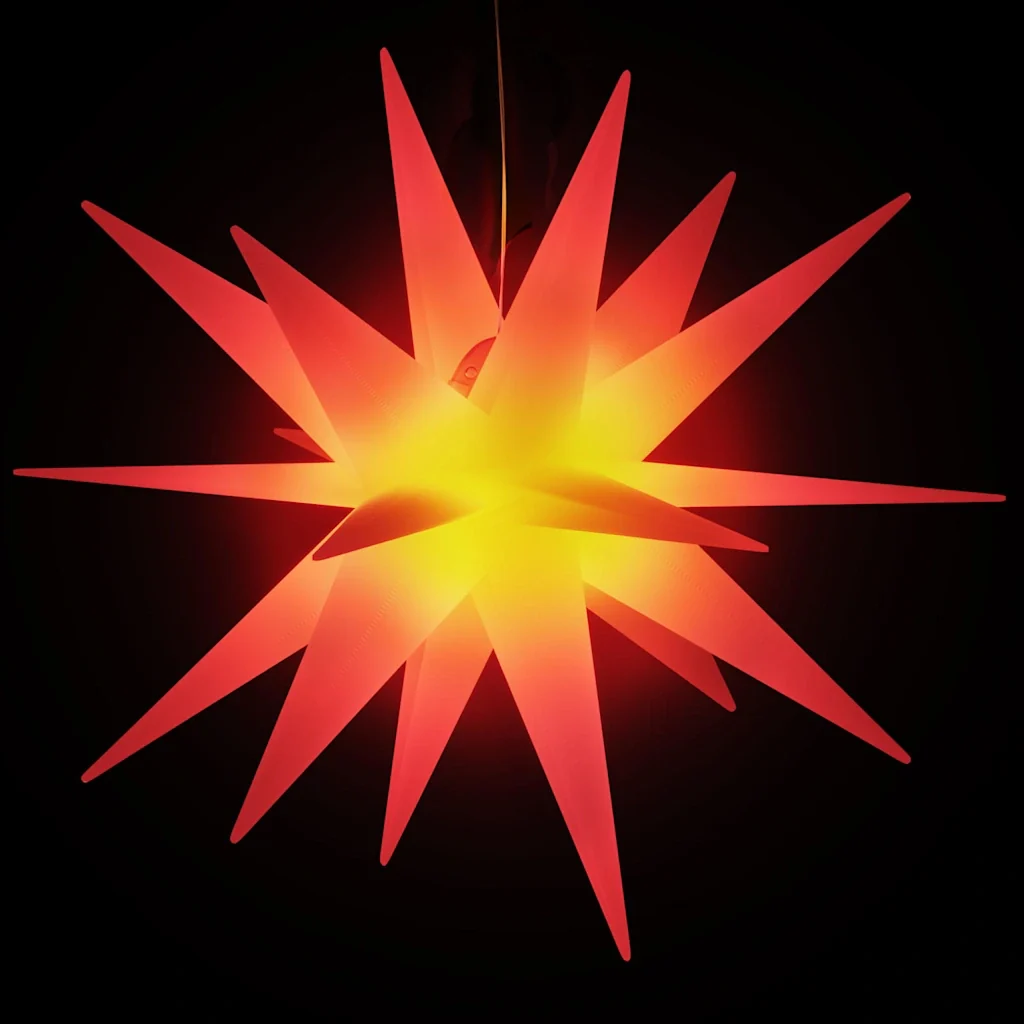 Luce di Natale con LED Pieghevole Rossa 57 cm 356187 - Image 3