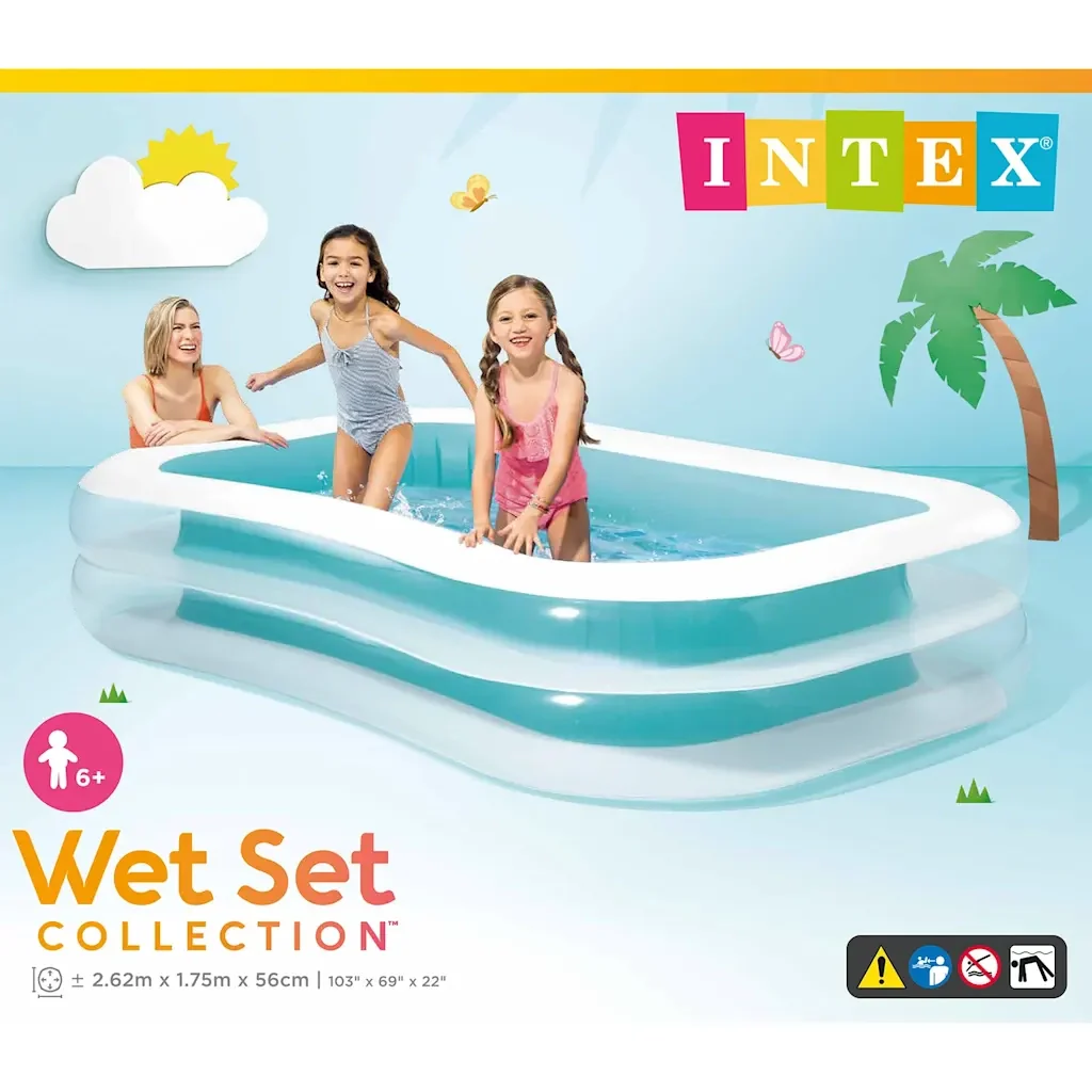 INTEX Piscina per Famiglia Swim Center 262x175x56 cm 92524 - Image 3