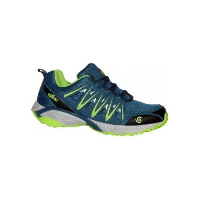 Issaline 1000703 Airy Scarpa Sportiva tomaia Cordura intersuola EVA suola TPR antiscivolo No DPI taglia 42 colore Blu Verde - Image 3