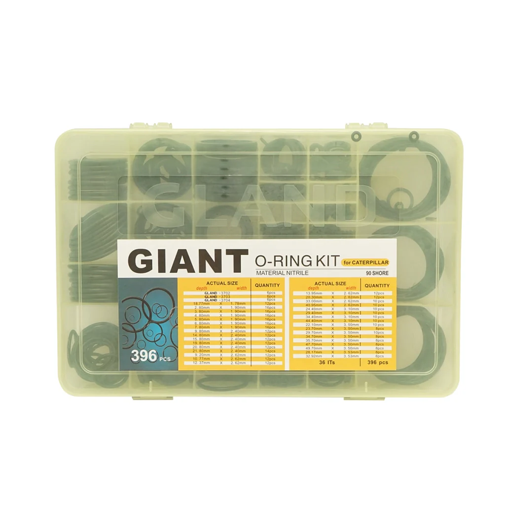 Kit O-ring Caterpillar in NBR 90 Shore 396 pezzi - Image 4