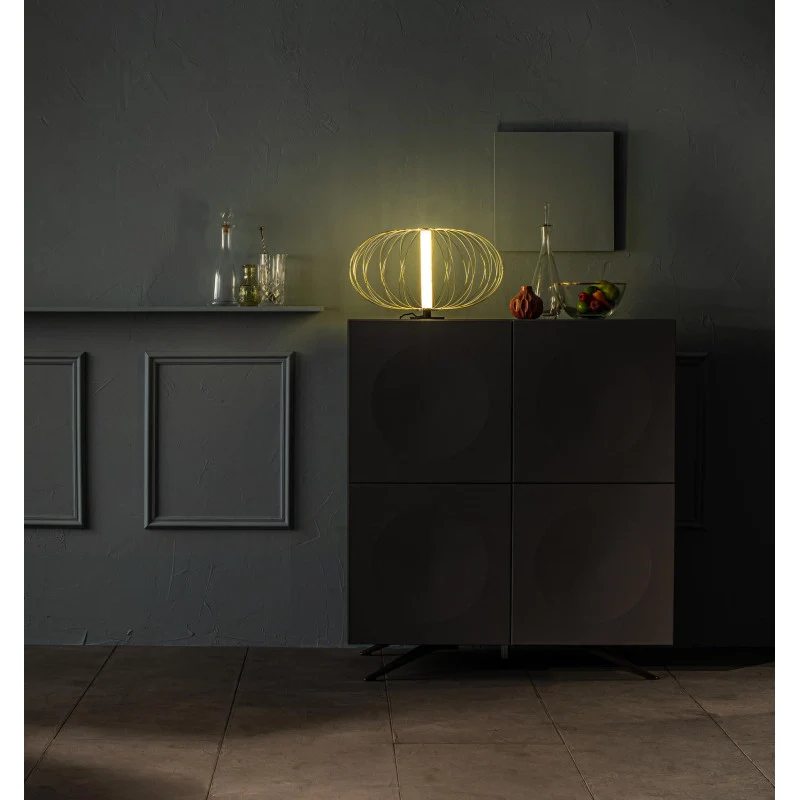 Lampada da tavolo LED Mizar 50cm X 50cm H 29cm Stones - Image 3