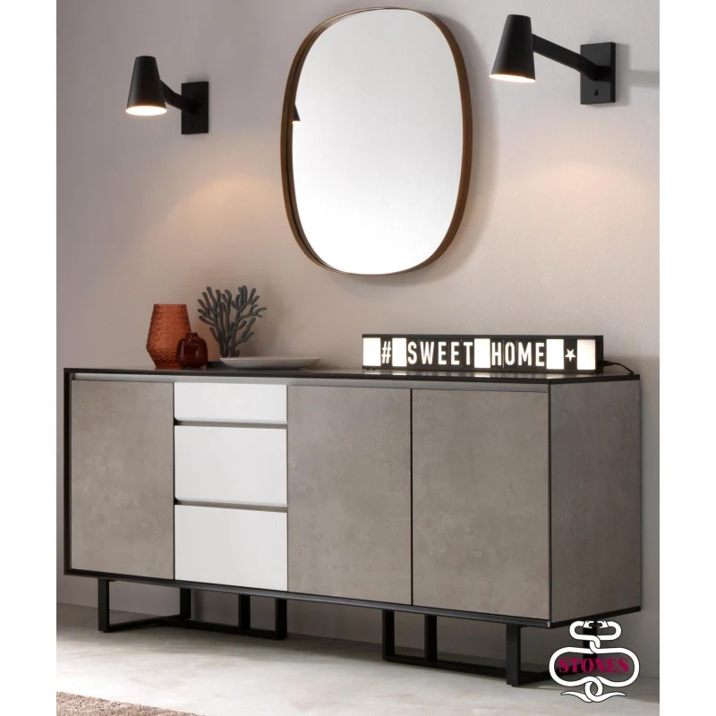 Lampada da tavolo LED Ciak 3cm X 80cm H 10cm Stones - Image 5