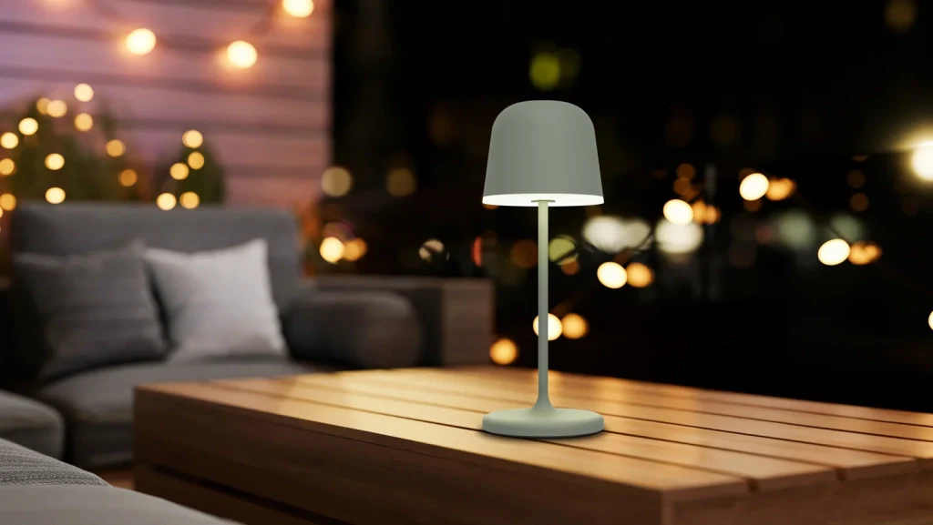 Lampada Ricaricabile Moderna Mannera-S Acciaio Verde Led 1,8W 170Lm Ip54 - Image 3