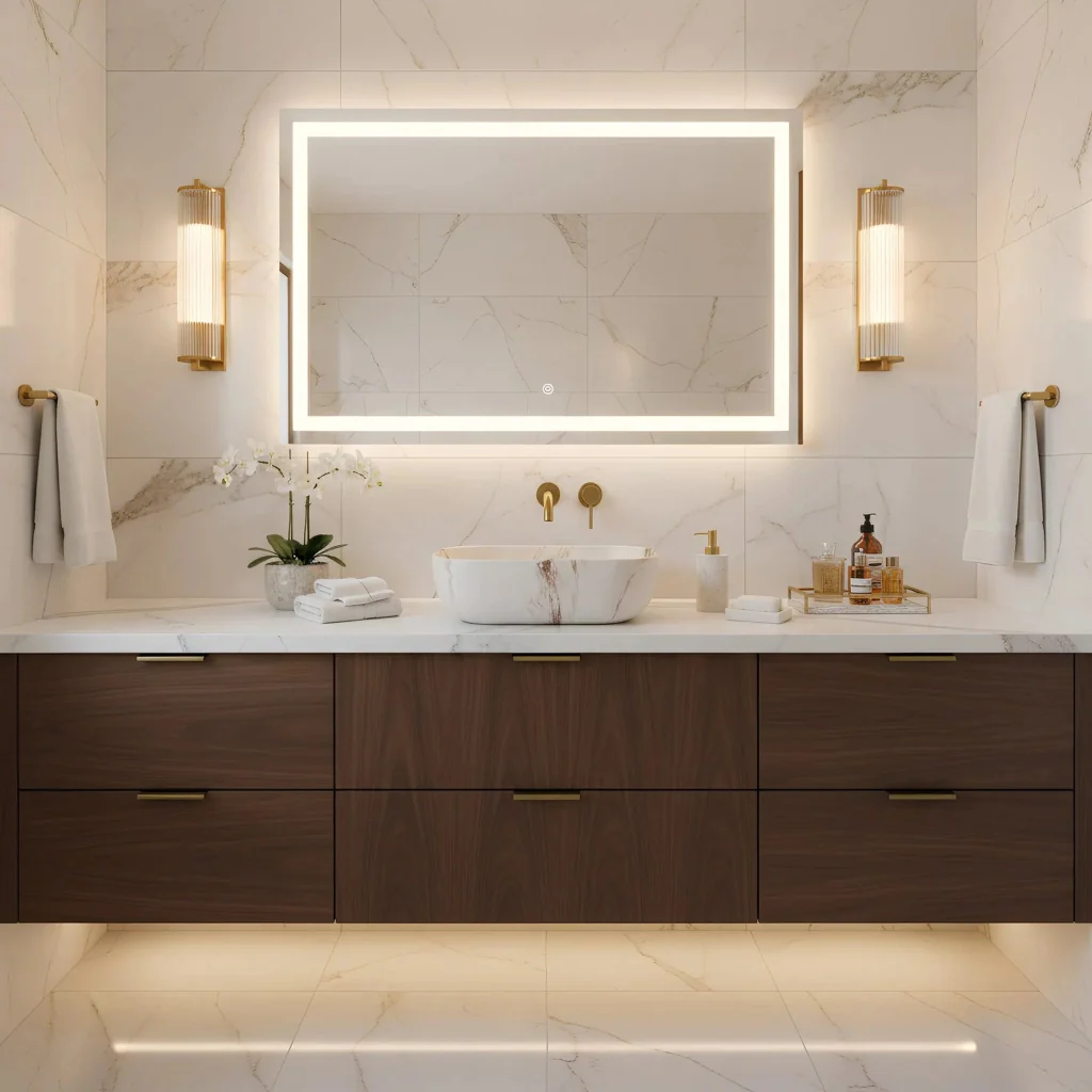 Lavabo Da Appoggio Rea Belinda Marrone Matt - Image 3