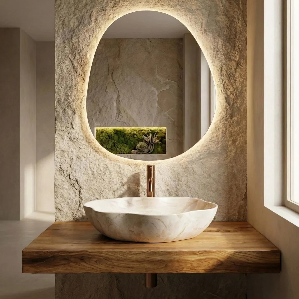 Lavabo Da Appoggio Rea Pearl Kallisto - Image 3