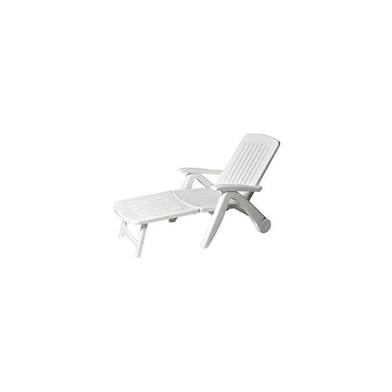 LETTINO CANCUN 190X72XH60CM BIANCO REGOLABILE IN 6 - Image 2