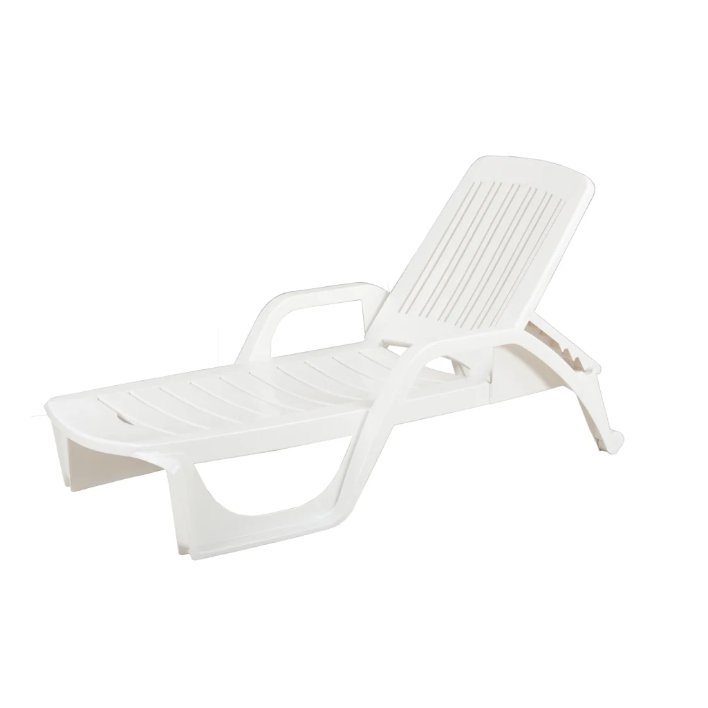 LETTINO ZANZIBAR 190X71XH46CM BIANCO REGOLABILE.