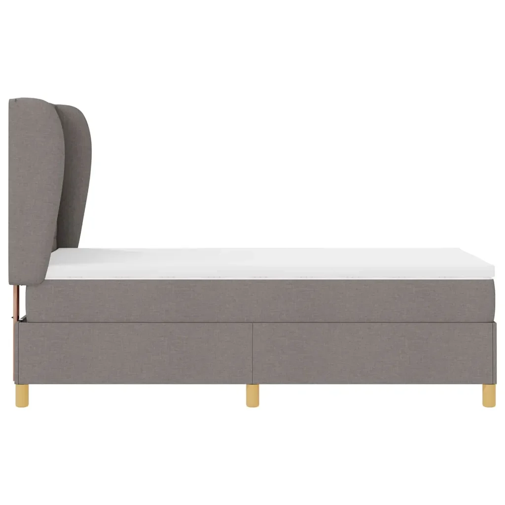 Letto a molle con materasso Talpa 200 x 90 cm Tessuto 3340673 - Image 8