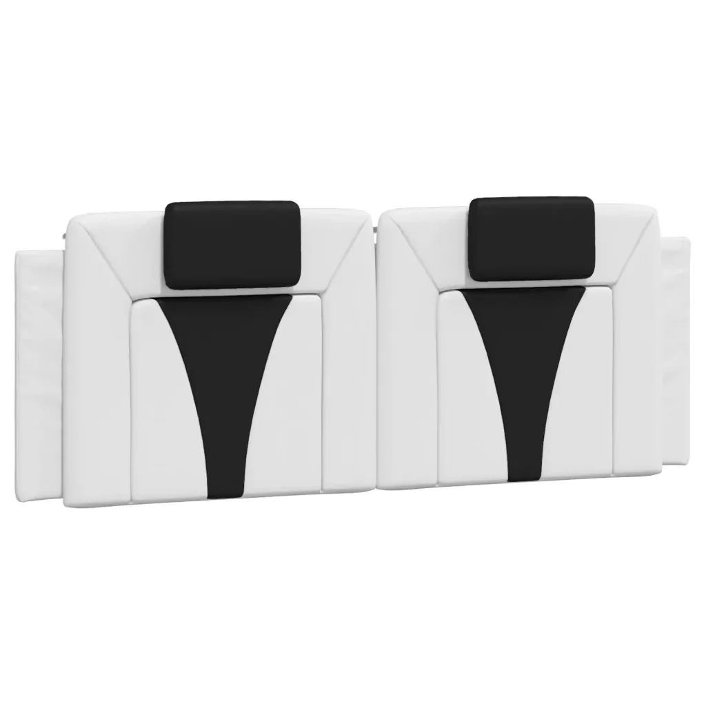 Letto Viana con Materasso Bianco e Nero 140x200 cm in Similpelle 3208802 - Image 5