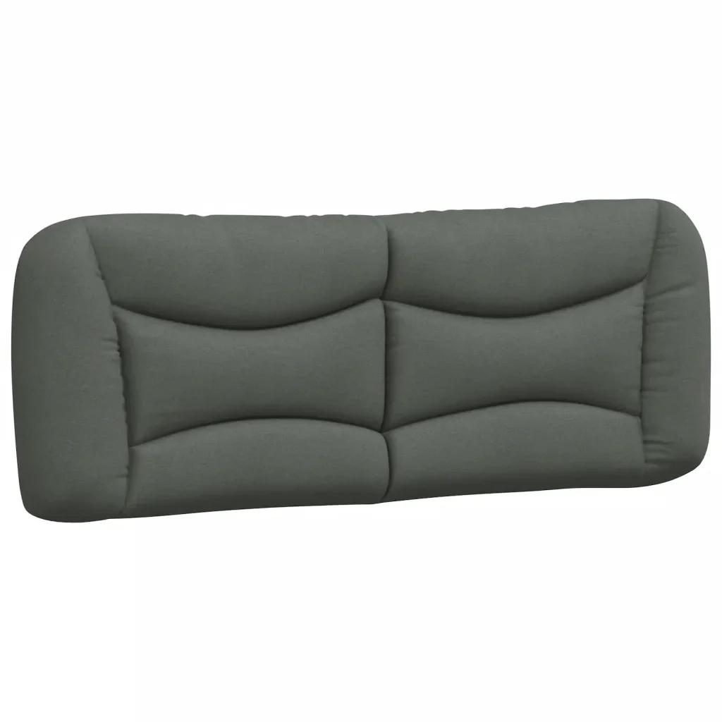 Letto con Materasso Hvar Grigio Scuro 140x200cm Tessuto 3208535 - Image 5
