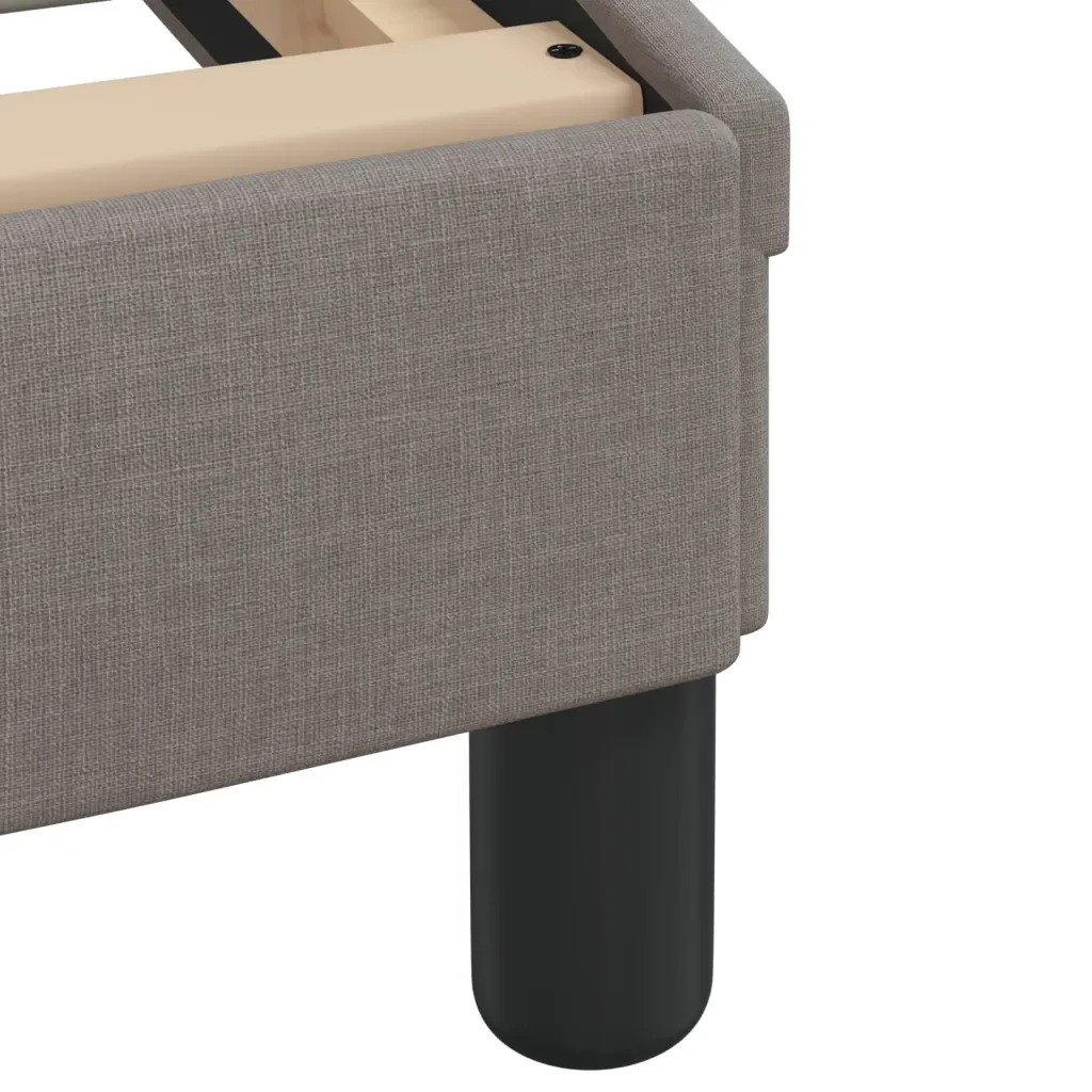 Letto con Materasso Hvar Tortora 140x200 cm in Tessuto 3208538 - Image 7