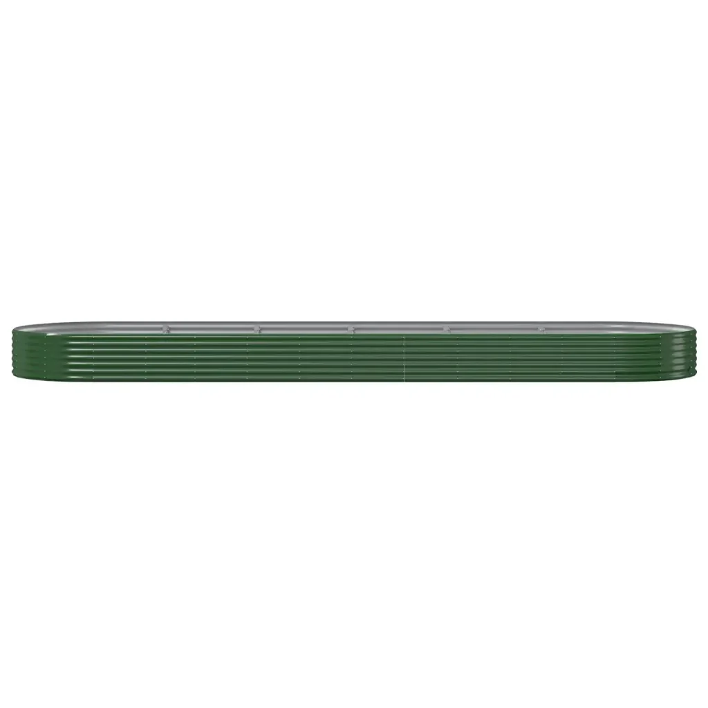 Letto Giardino Acciaio Zincato 523x140x36 cm Verde 319043 - Image 3